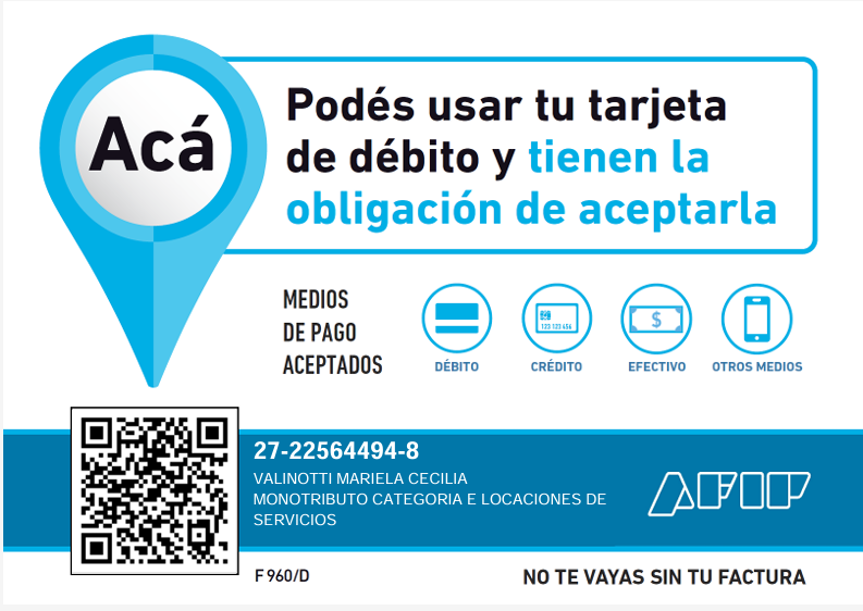 ARCA / AFIP Data Fiscal F960/D